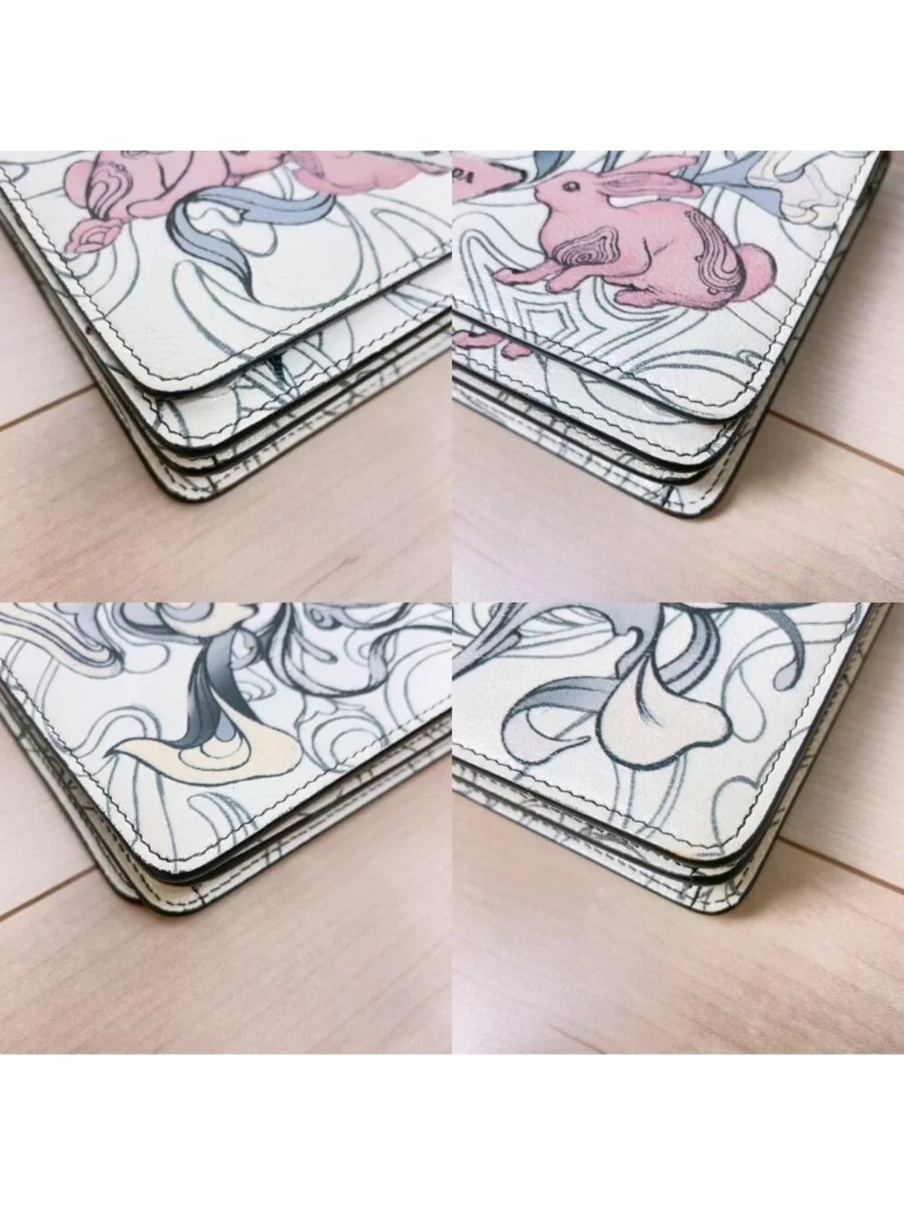 Prada James Jean Rabbit Chain Wallet Shoulder - Picture 5 of 10